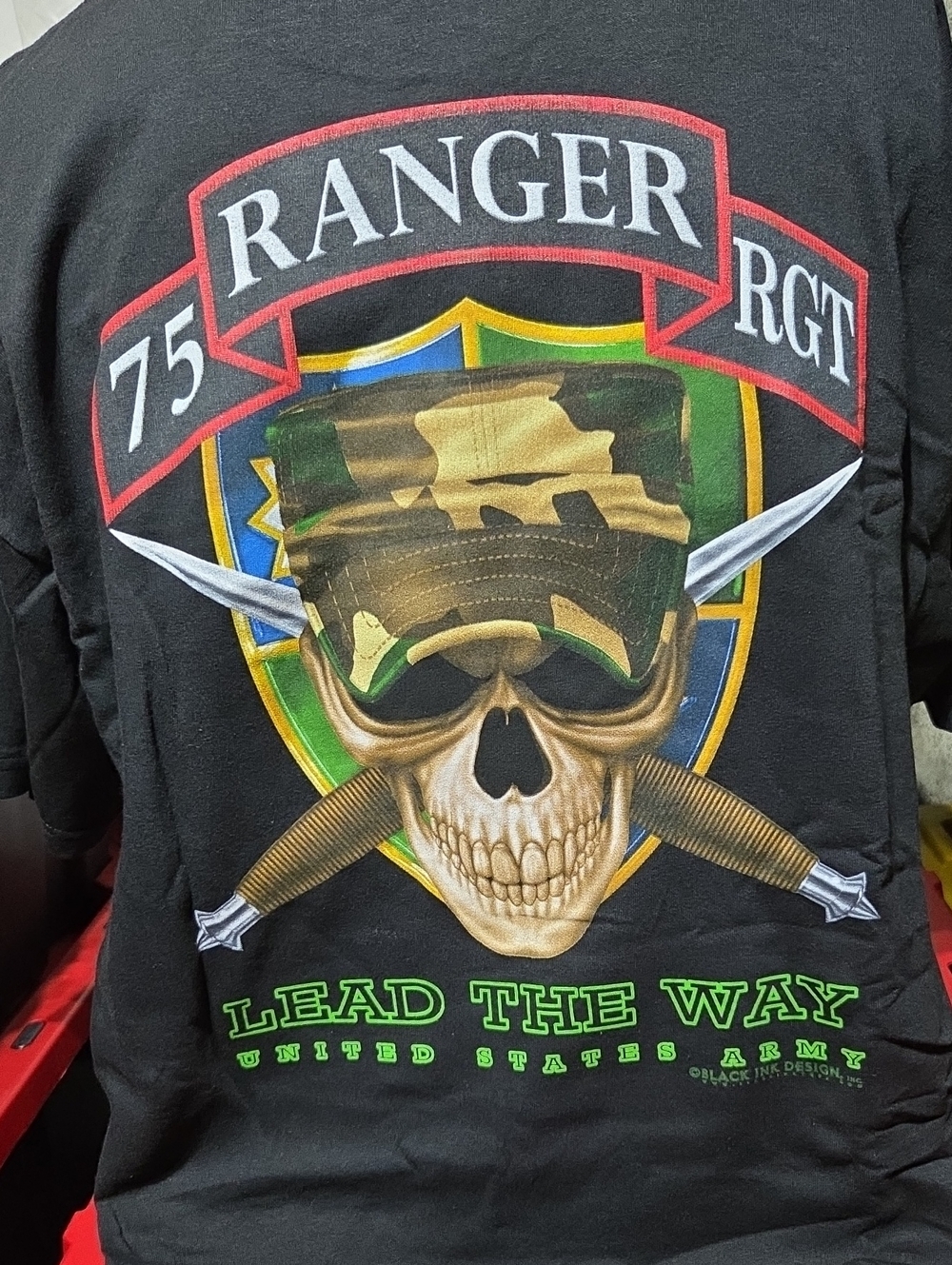 Vintage Military 75th RANGER RGT tshirt